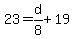 23=d%2F8%2B19