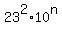 23%5E2%2A10%5En