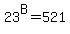 23%5EB=521