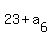 23+%2B+a%5B6%5D