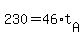 230+=+46%2At%5BA%5D