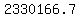 2330166.7