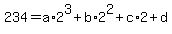 234=a%2A2%5E3%2Bb%2A2%5E2%2Bc%2A2%2Bd