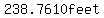 238.7610feet