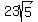 23sqrt%285%29