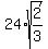 24%2Asqrt%282%2F3%29