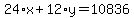24%2Ax%2B12%2Ay=10836