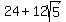 24%2B12sqrt%285%29