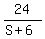 24%2F%28S+%2B+6%29