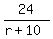 24%2F%28r%2B10%29