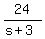 24%2F%28s%2B3%29