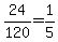 24%2F120+=+1%2F5