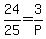 24%2F25+=+3%2FP