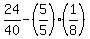 24%2F40-%285%2F5%29%281%2F8%29
