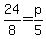 24%2F8+=+p%2F5