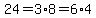 24=3%2A8=6%2A4