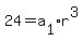 24=a%5B1%5D%2Ar%5E3