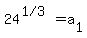24%5E%28%221+%2F+3%22%29=a%5B1%5D