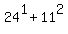24%5E1%2B11%5E2