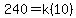 240=k%2810%29