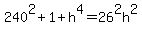 240%5E2%2B1%2Bh%5E4=26%5E2h%5E2