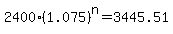 2400%281.075%29%5En=3445.51