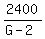 2400%2F%28G+-+2%29