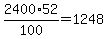 2400+%2A+52%2F100+=+1248