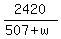 2420%2F%28507%2Bw%29