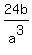 24b%2Fa%5E3+