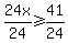 24x%2F24+%3E=+41%2F24+