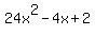 24x%5E2-4x%2B2