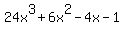 24x%5E3%2B6x%5E2-4x-1