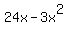 24x+-3x%5E2