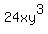 24xy%5E3