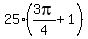 25%283pi%2F4+%2B+1%29