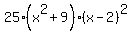 25%28x%5E2%2B9%29%28x-2%29%5E2