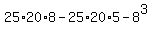 25%2A20%2A8-25%2A20%2A5-8%5E3