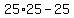 25%2A25+-+25+