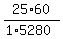 25%2A60%2F%281%2A5280%29