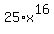25%2Ax%5E16