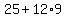 25%2B12%2A9