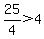 25%2F4%3E4