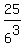 25%2F6%5E3