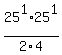 25%5E1%2F2+%2A+25%5E1%2F4