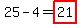 25-4=highlight%2821%29