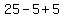 25-5%2B5