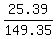 25.39%2F149.35