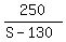 250%2F%28S+-+130%29
