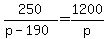 250%2F%28p-190%29=1200%2Fp